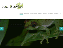 Tablet Screenshot of jodirowley.com